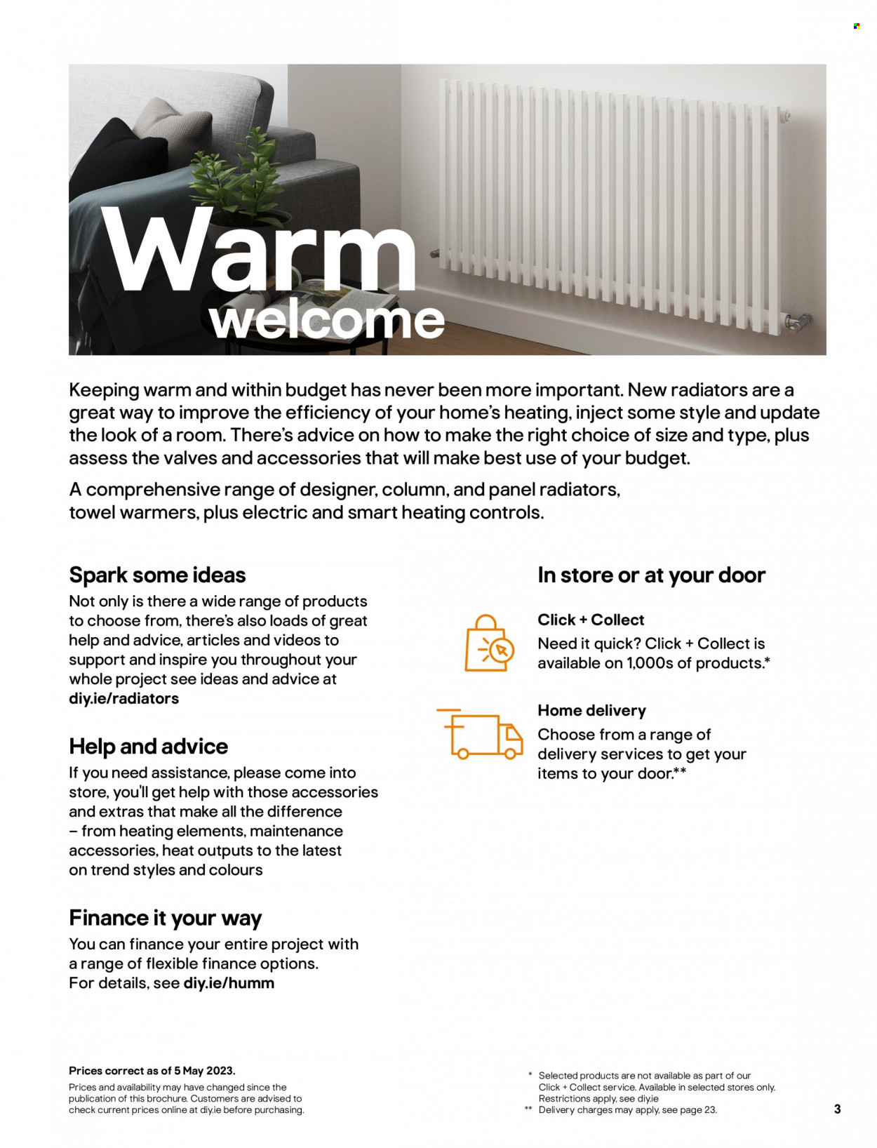 B&Q offer. Page 3