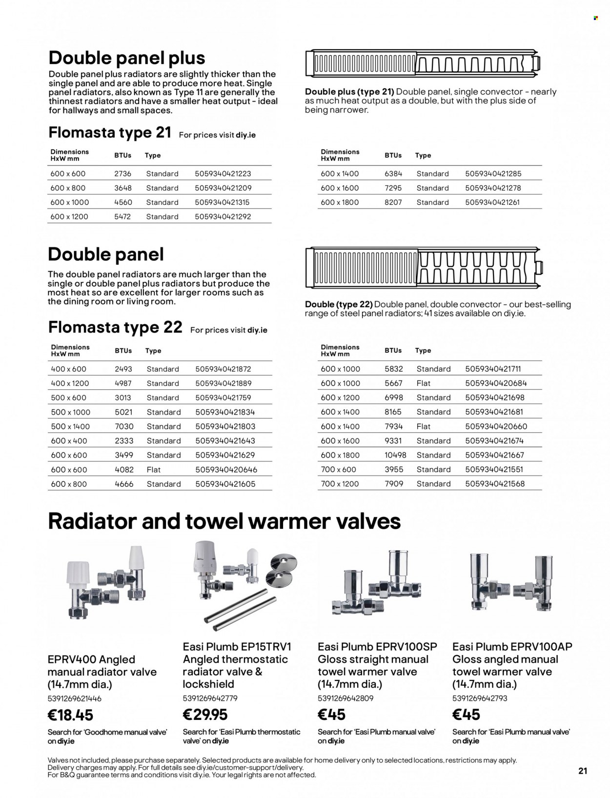 B&Q offer. Page 21