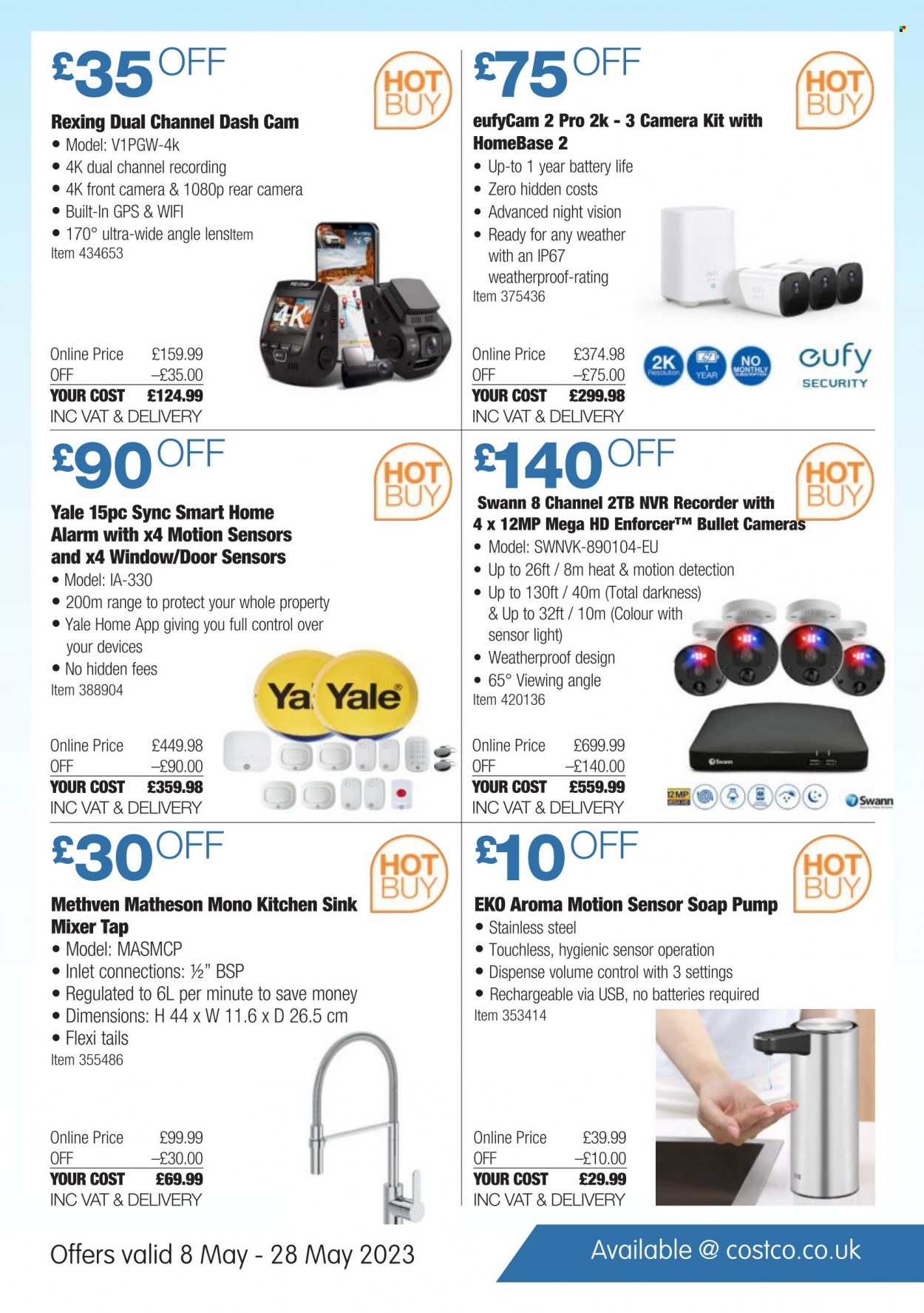 Costco offer - 08/05/2023 - 28/05/2023. Page 8