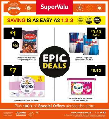 SuperValu offer  - 08/05/2023 - 27/05/2023.