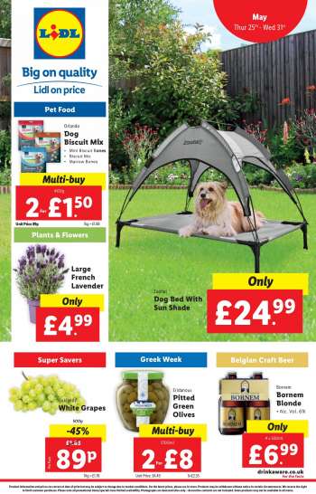 Lidl offer  - 25/05/2023 - 31/05/2023.