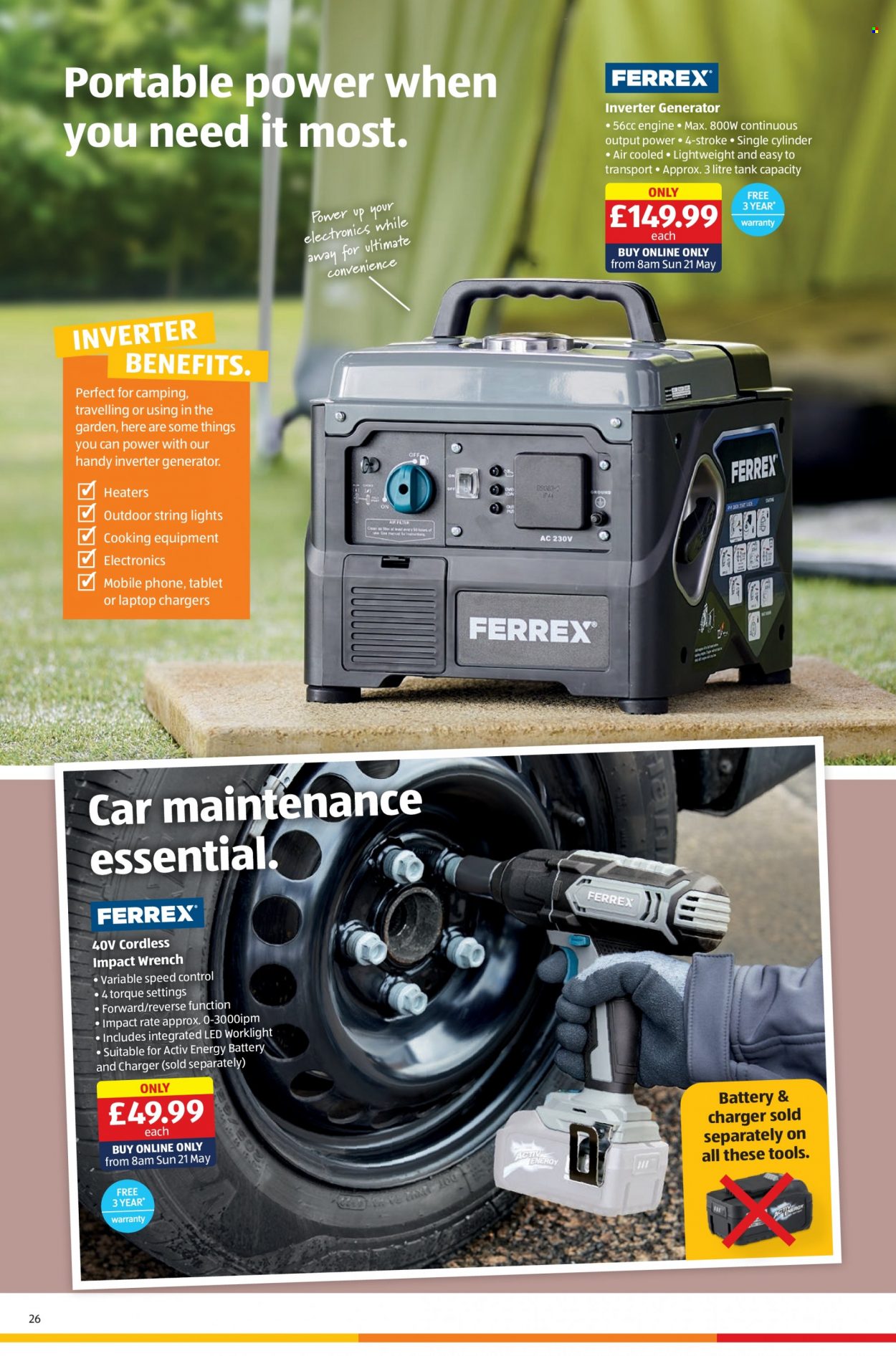 Aldi offer - 21/05/2023 - 28/05/2023. Page 26