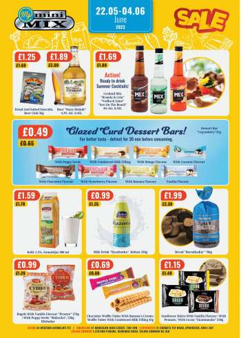 MyMINIMIX offer  - 22/05/2023 - 04/06/2023.