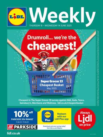 Lidl offer  - 08/06/2023 - 14/06/2023.