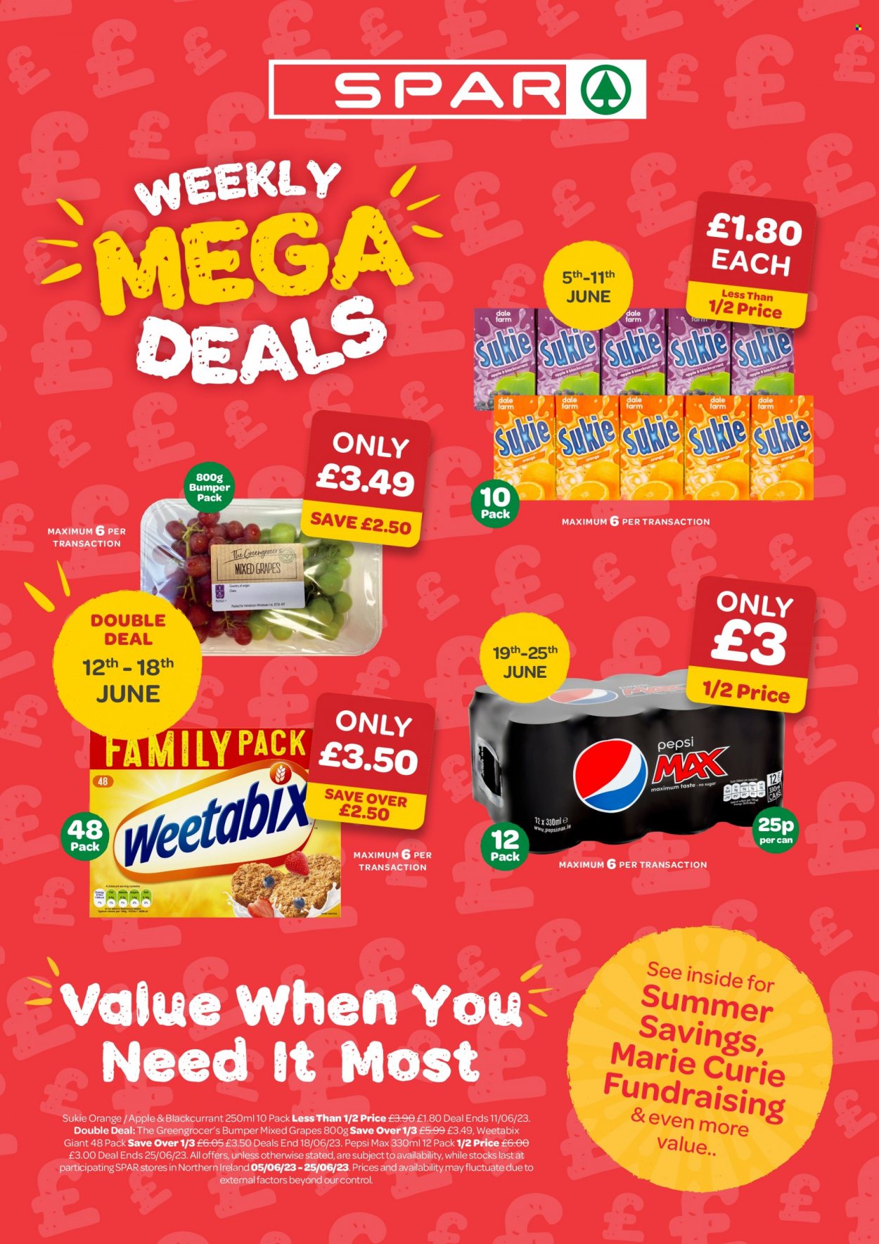 SPAR offer - 05/06/2023 - 25/06/2023. Page 1