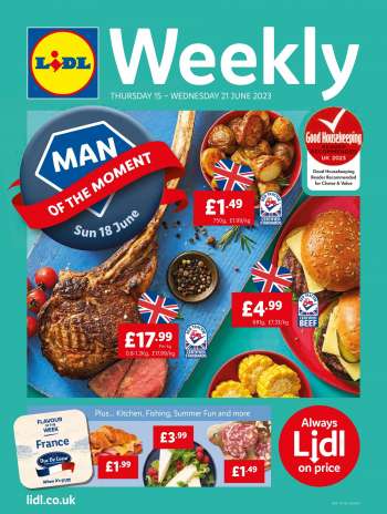 Lidl offer  - 15/06/2023 - 21/06/2023.