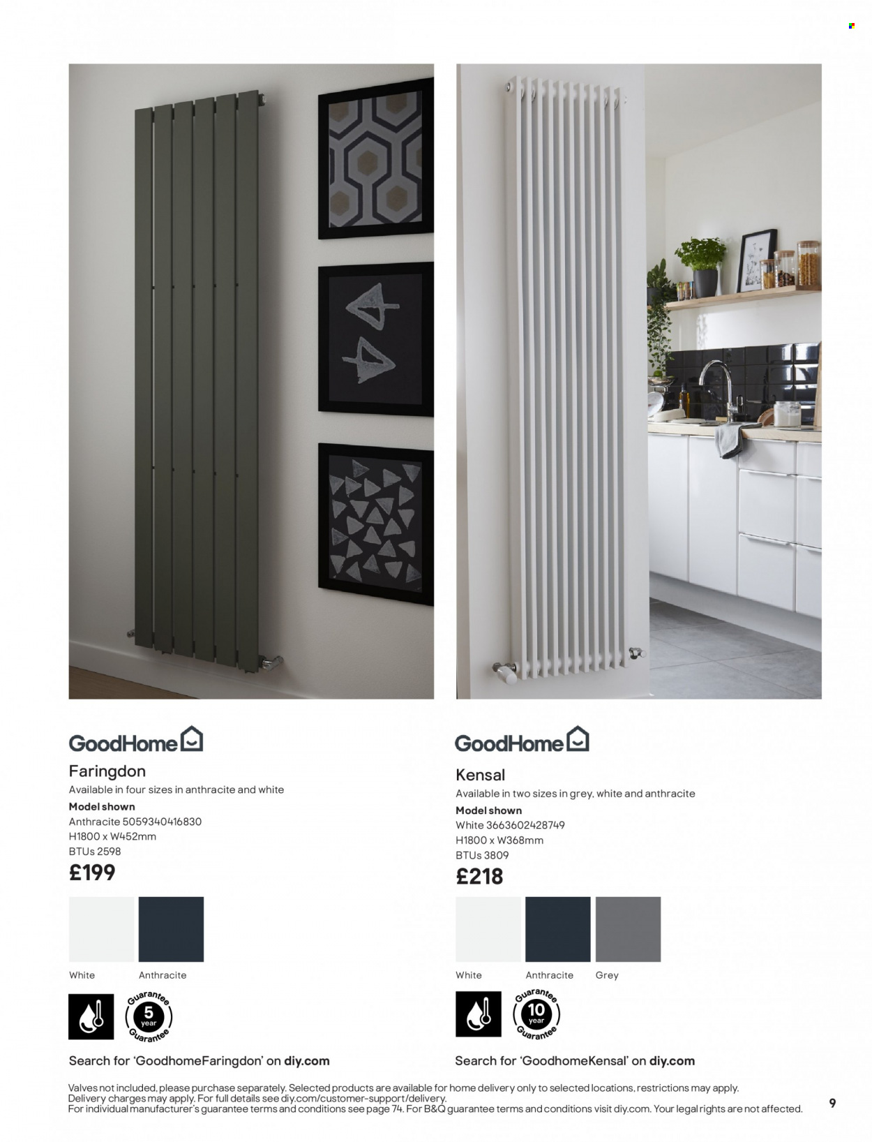 B&Q offer. Page 9