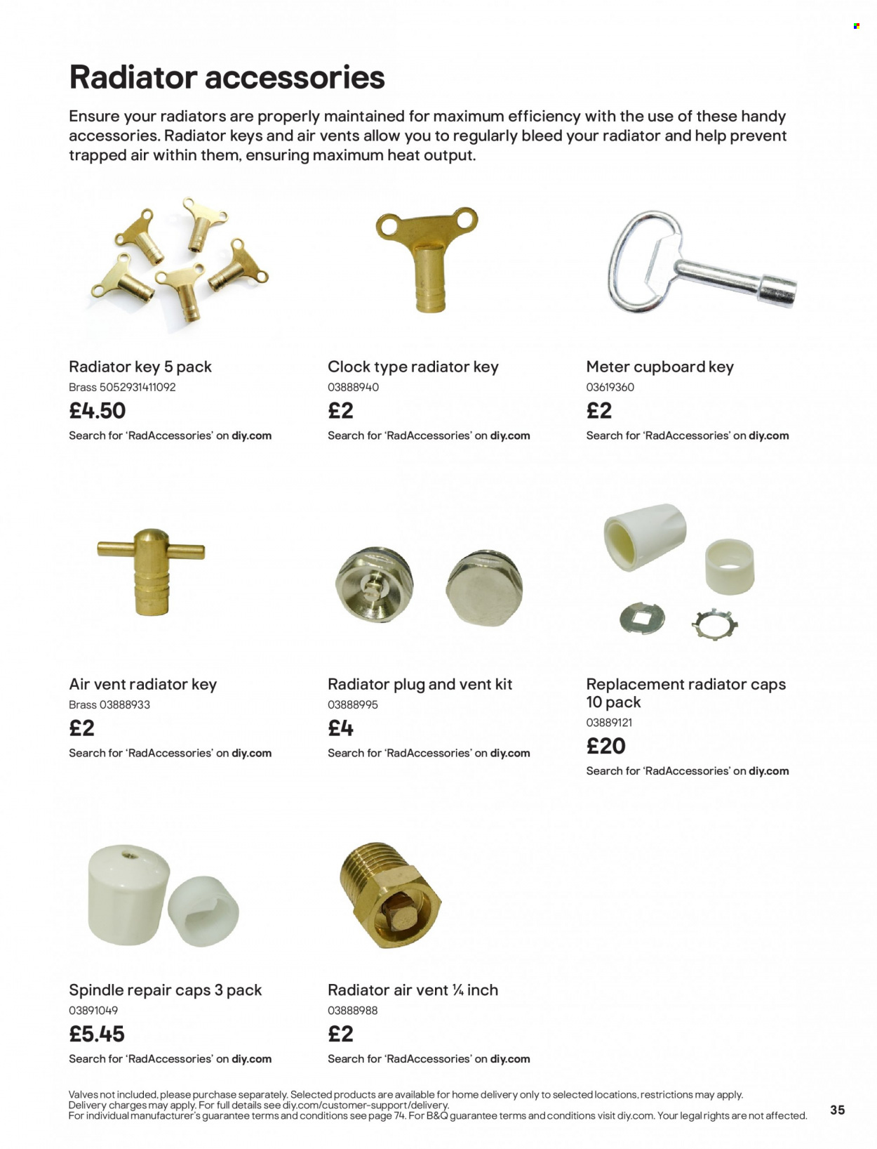 B&Q offer. Page 35