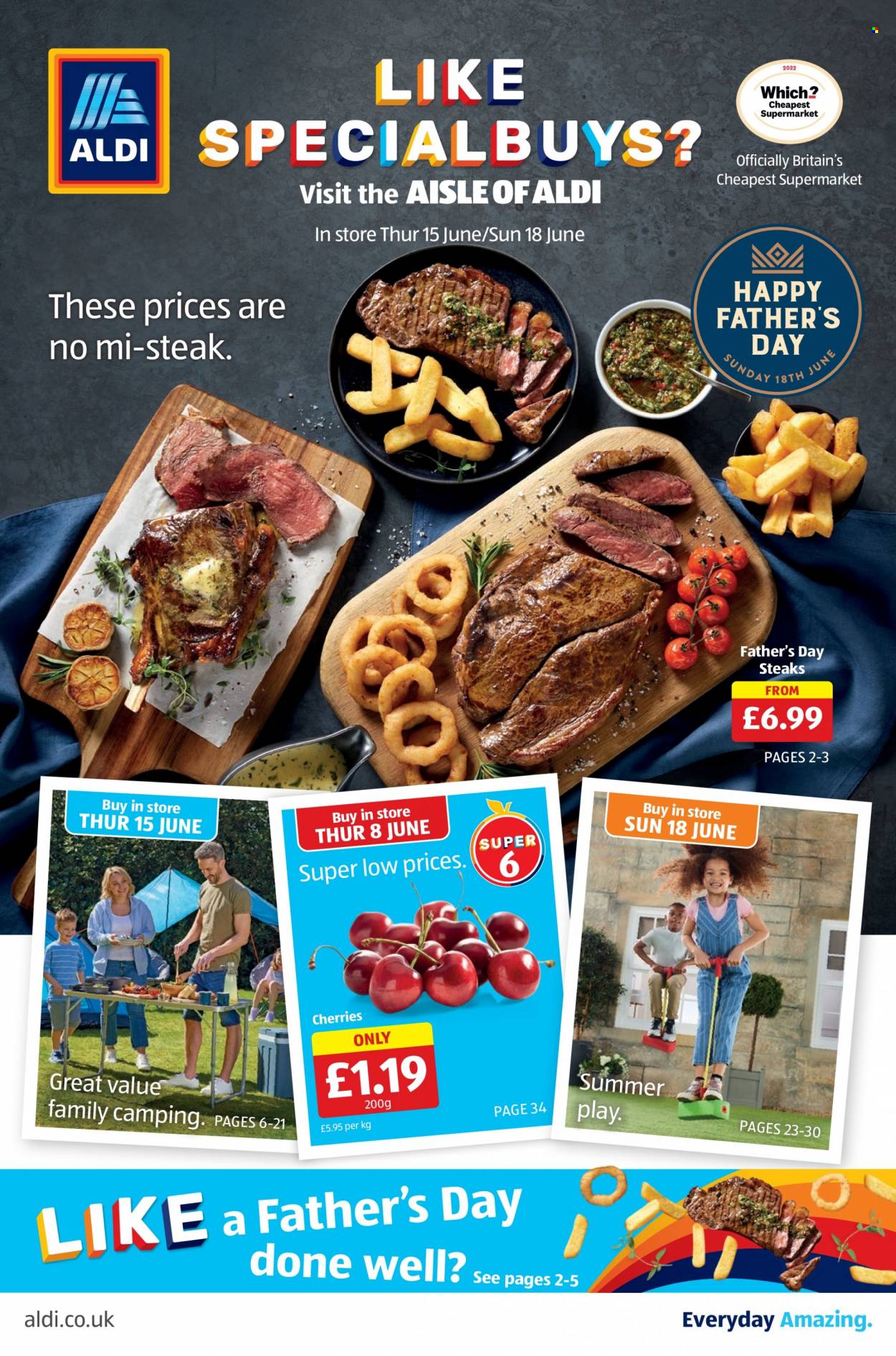 Aldi offer - 15/06/2023 - 18/06/2023. Page 1
