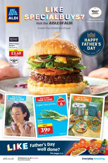 Aldi offer  - 22/06/2023 - 25/06/2023.