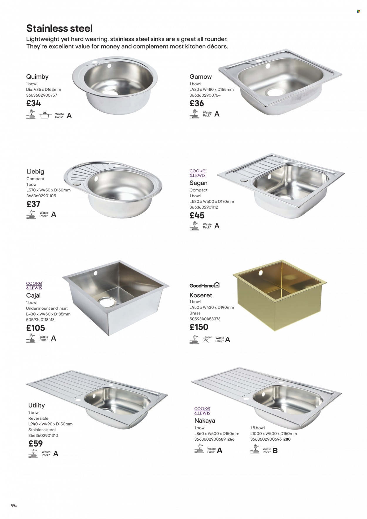 B&Q offer. Page 94