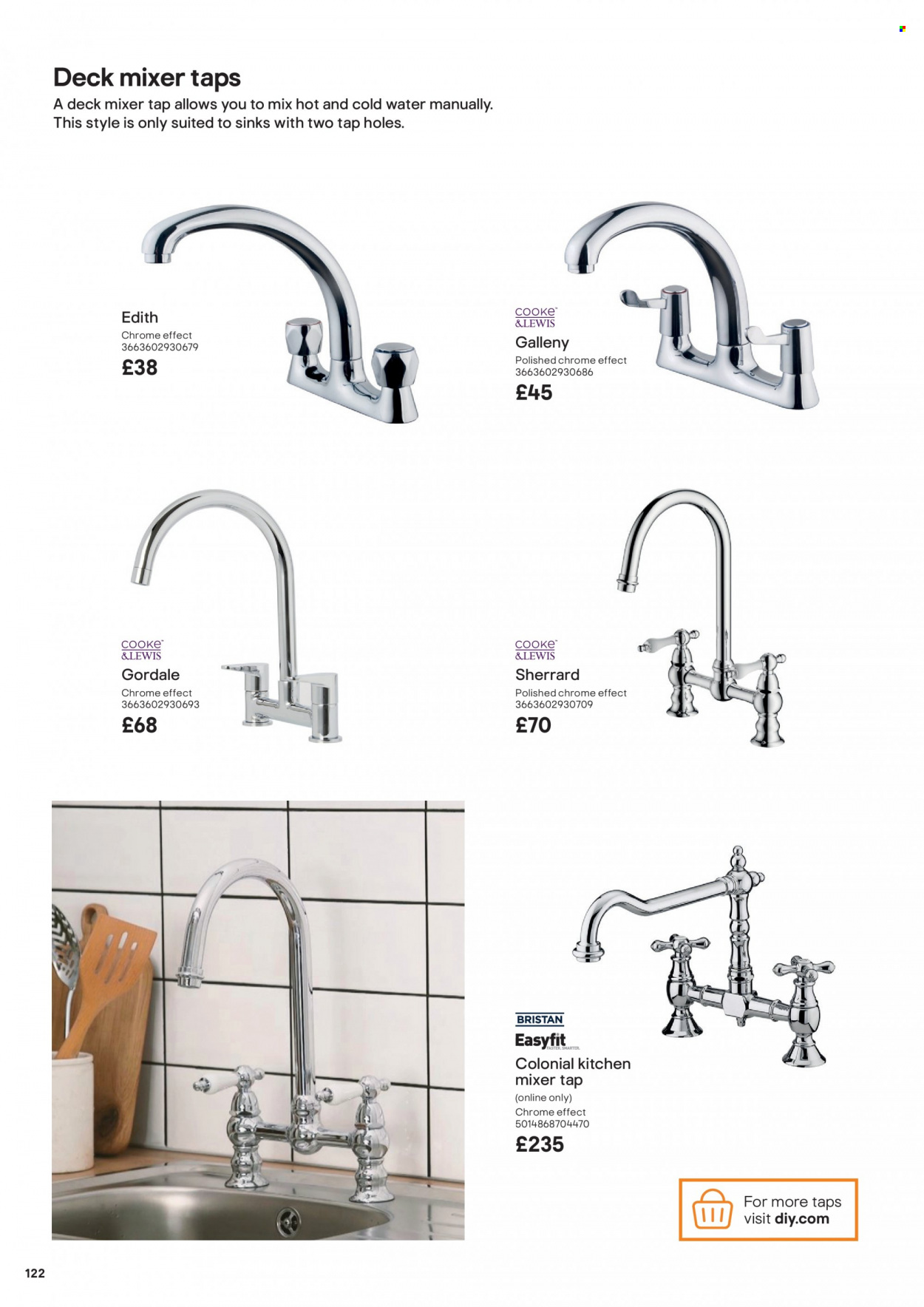 B&Q offer. Page 122