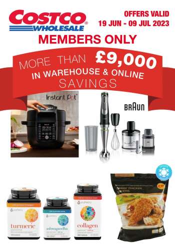 Costco offer  - 19/06/2023 - 09/07/2023.