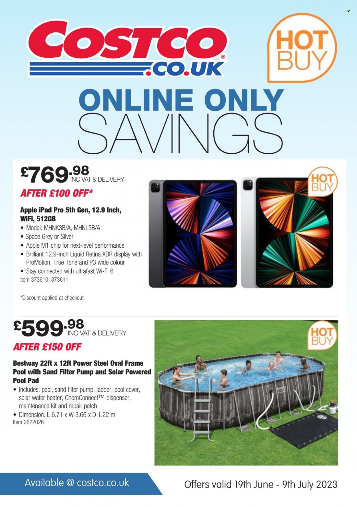 Costco offer - 19/06/2023 - 09/07/2023. Page 1
