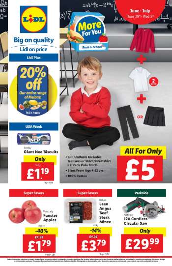 Lidl offer  - 29/06/2023 - 05/07/2023.