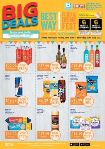 Bestway offer  - 23/06/2023 - 20/07/2023.