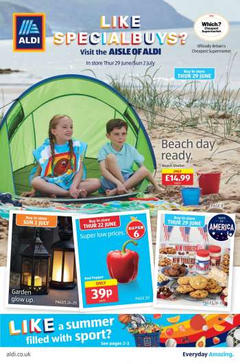 Aldi offer  - 29/06/2023 - 02/07/2023.