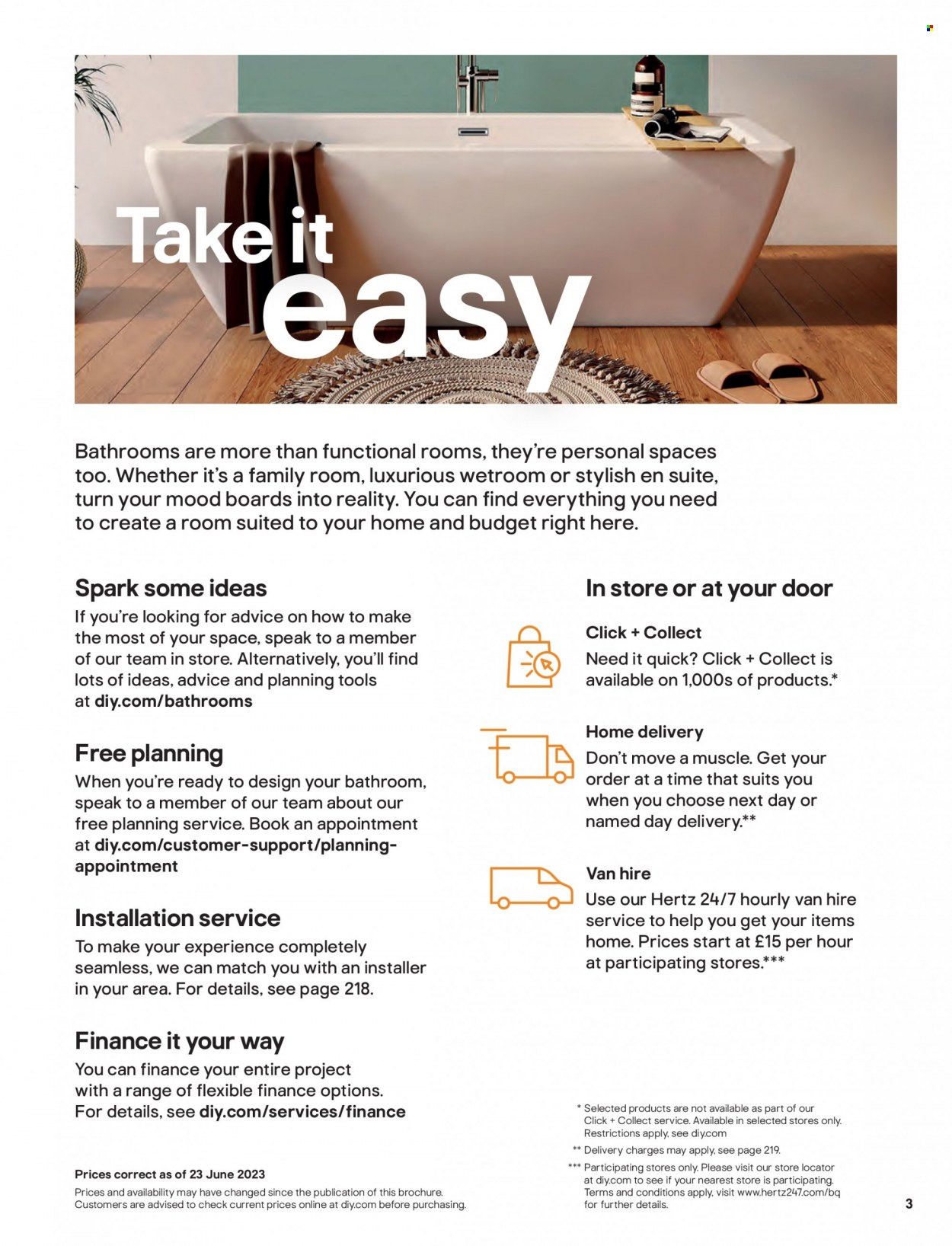 B&Q offer. Page 3