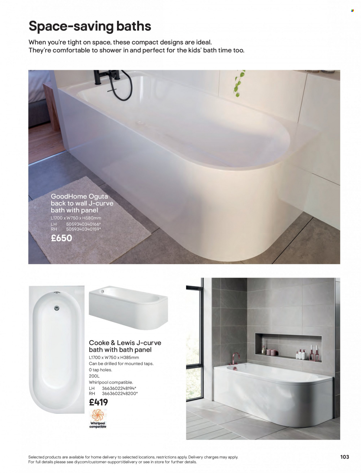 B&Q offer. Page 103
