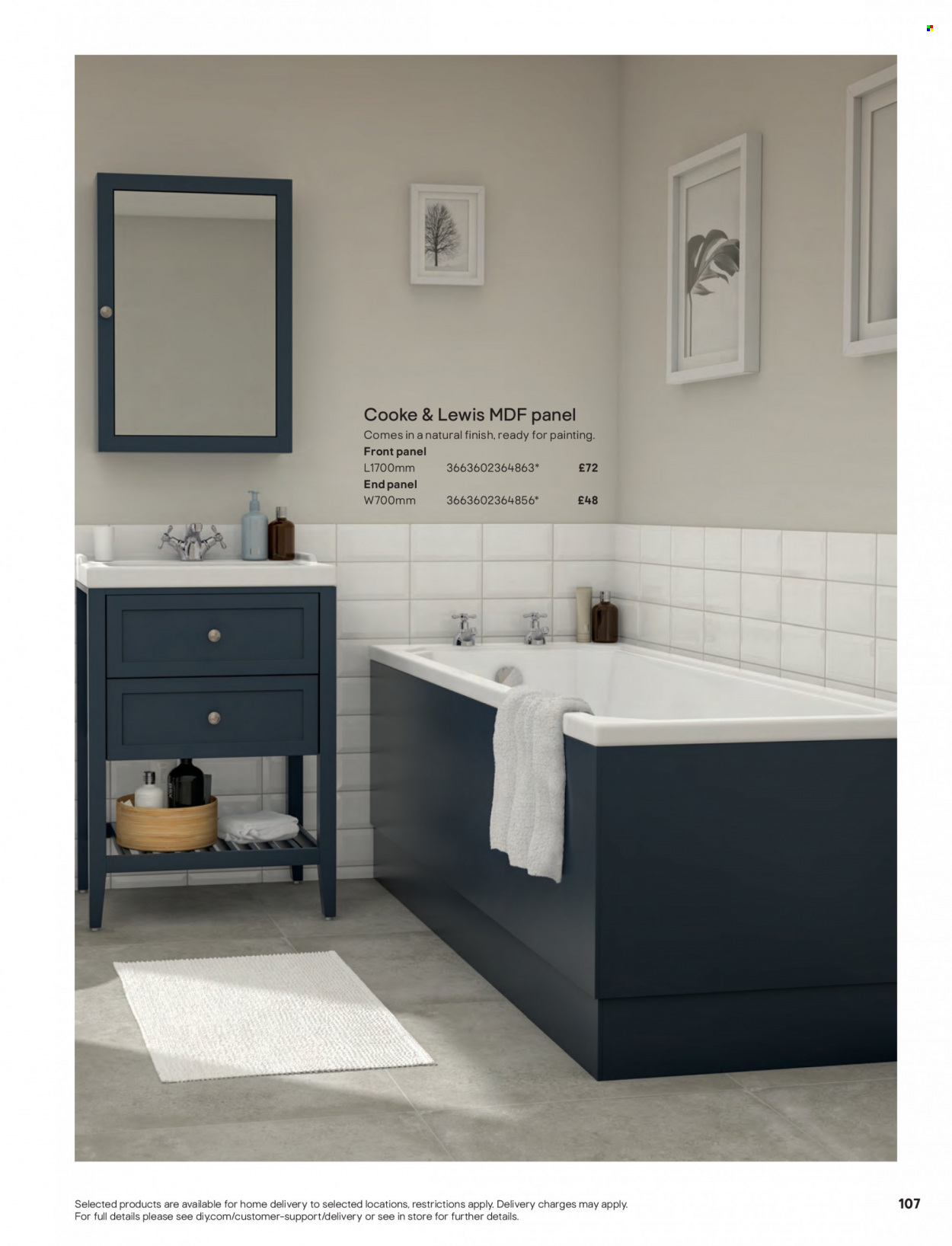 B&Q offer. Page 107