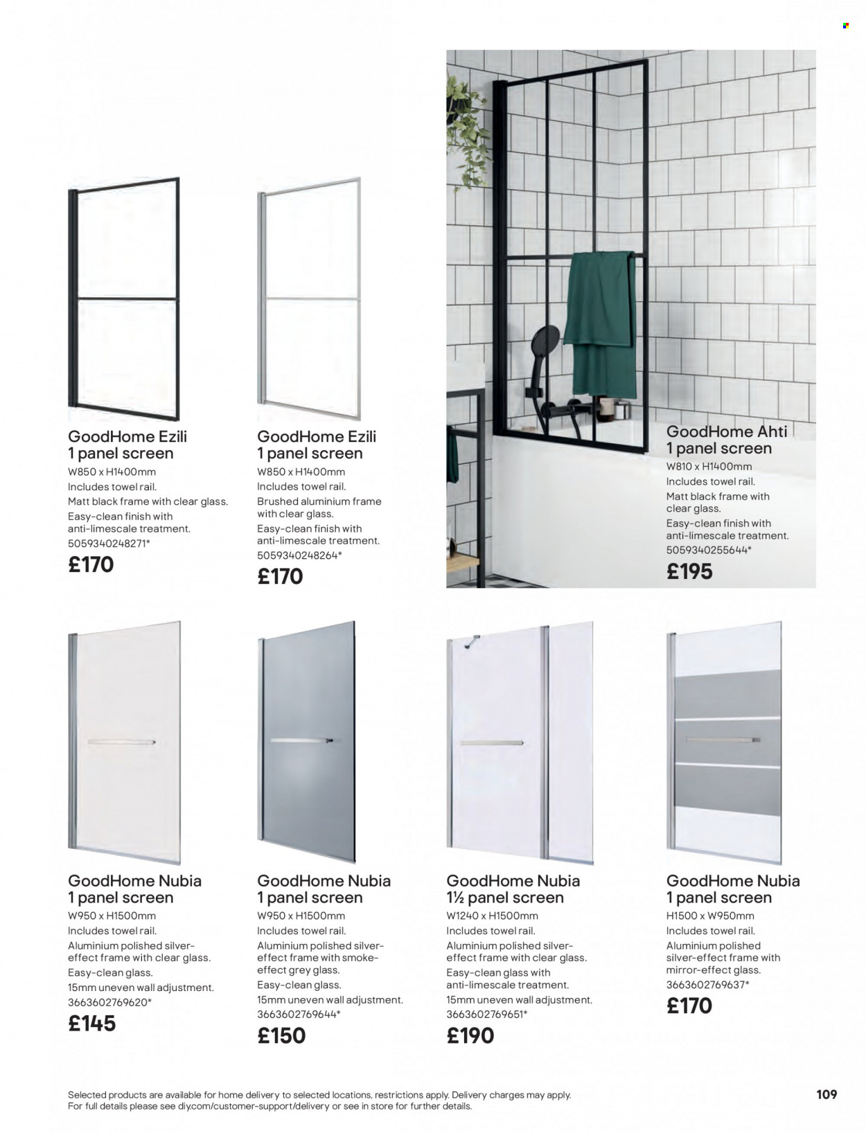 B&Q offer. Page 109