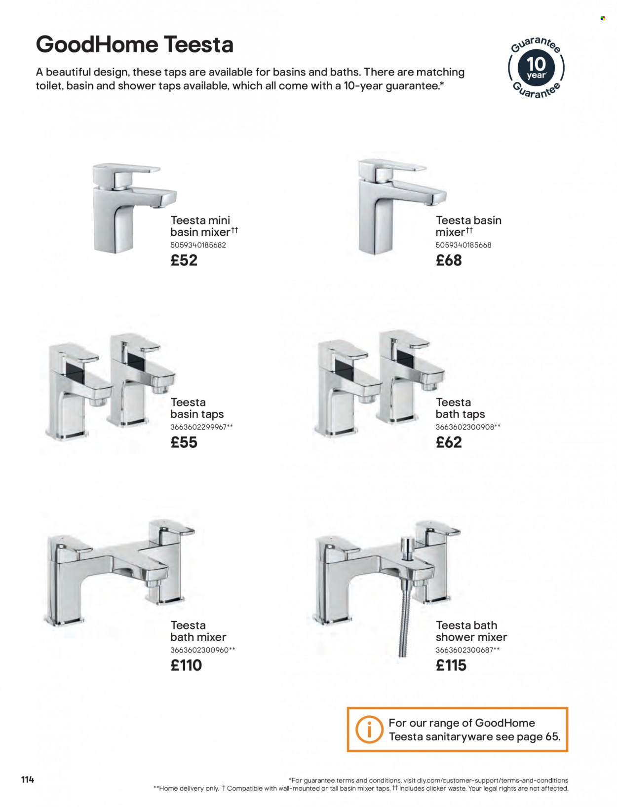 B&Q offer. Page 114