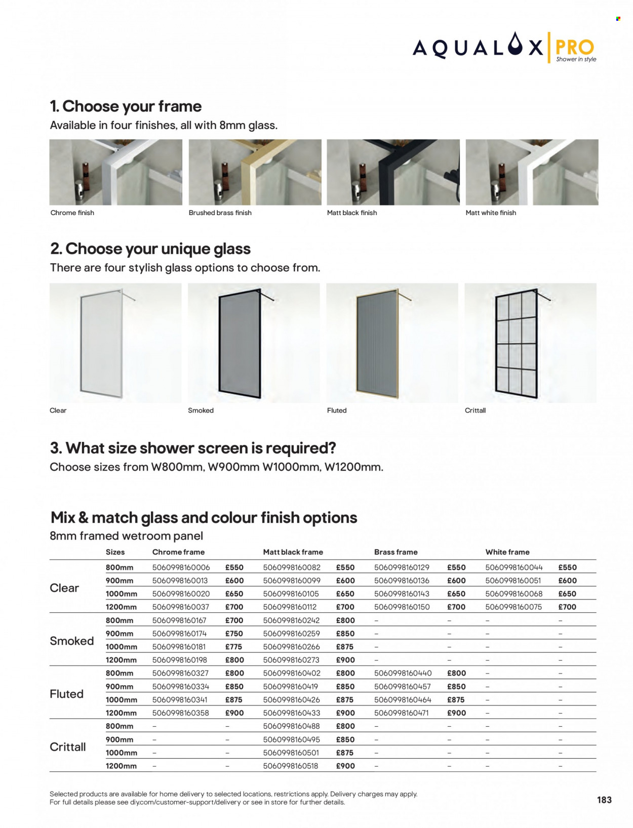B&Q offer. Page 183