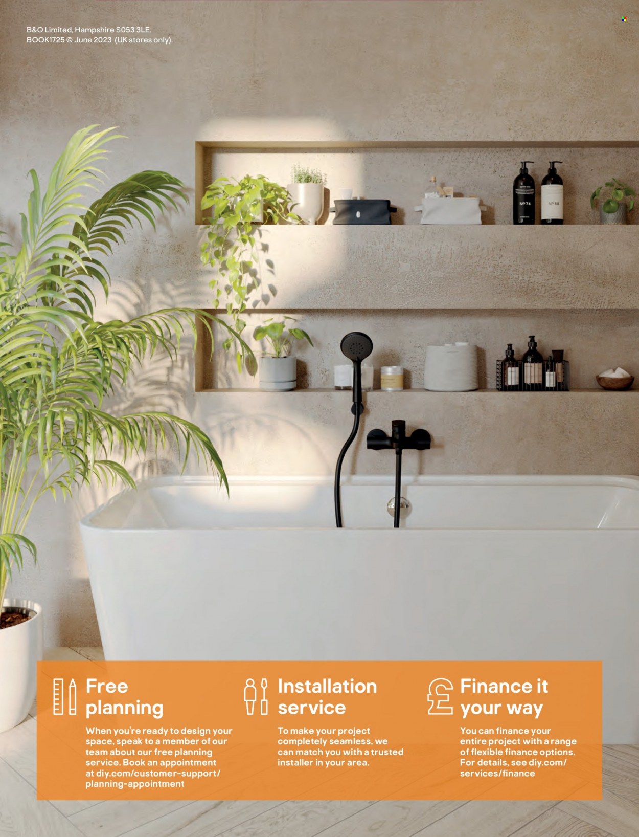 B&Q offer. Page 220