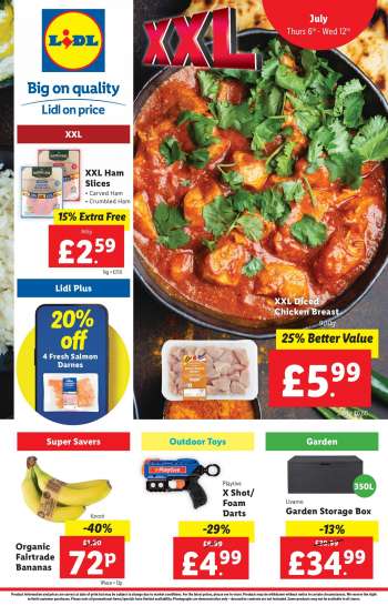 Lidl offer  - 06/07/2023 - 12/07/2023.