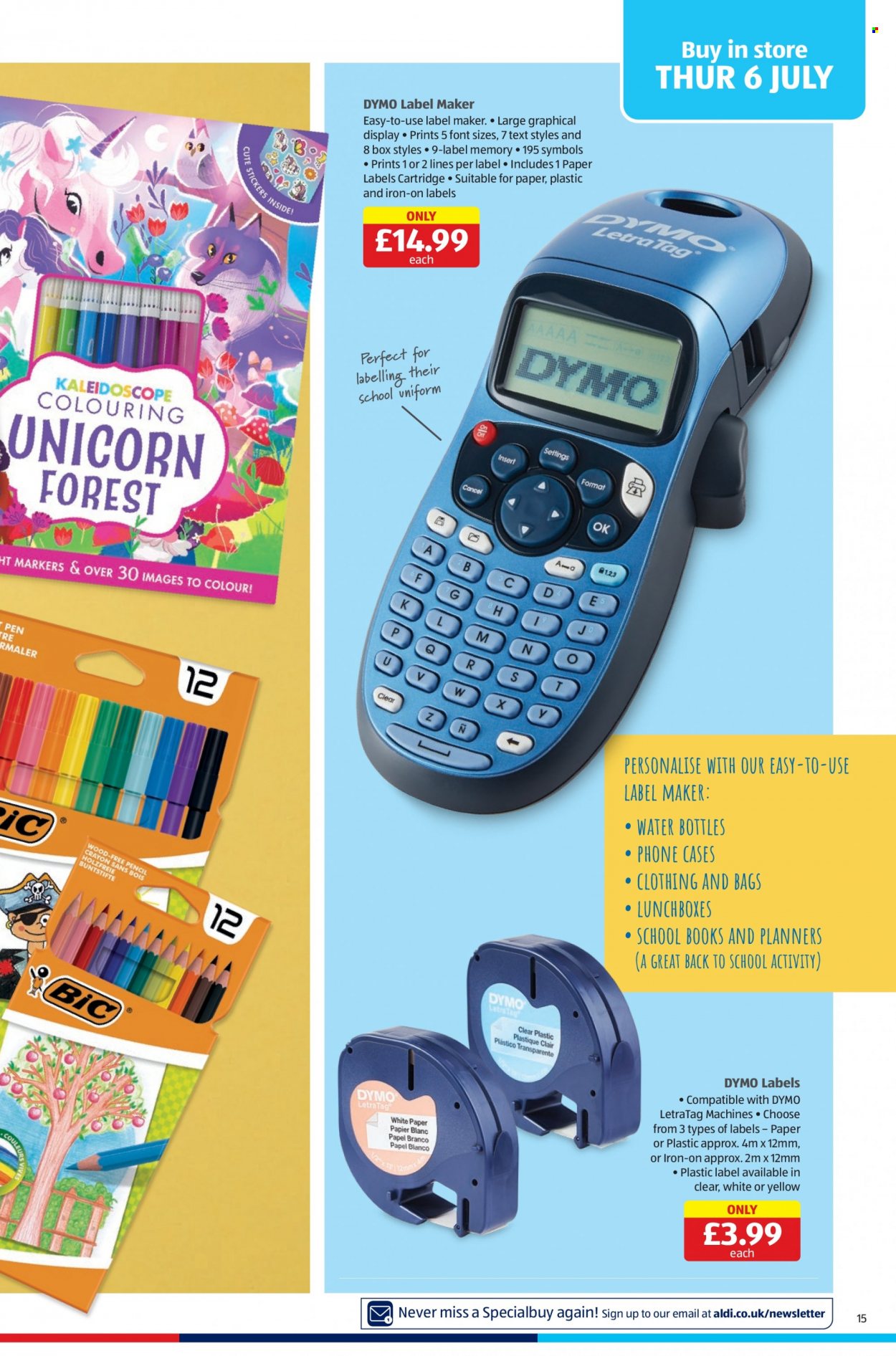 Aldi offer - 06/07/2023 - 09/07/2023. Page 15