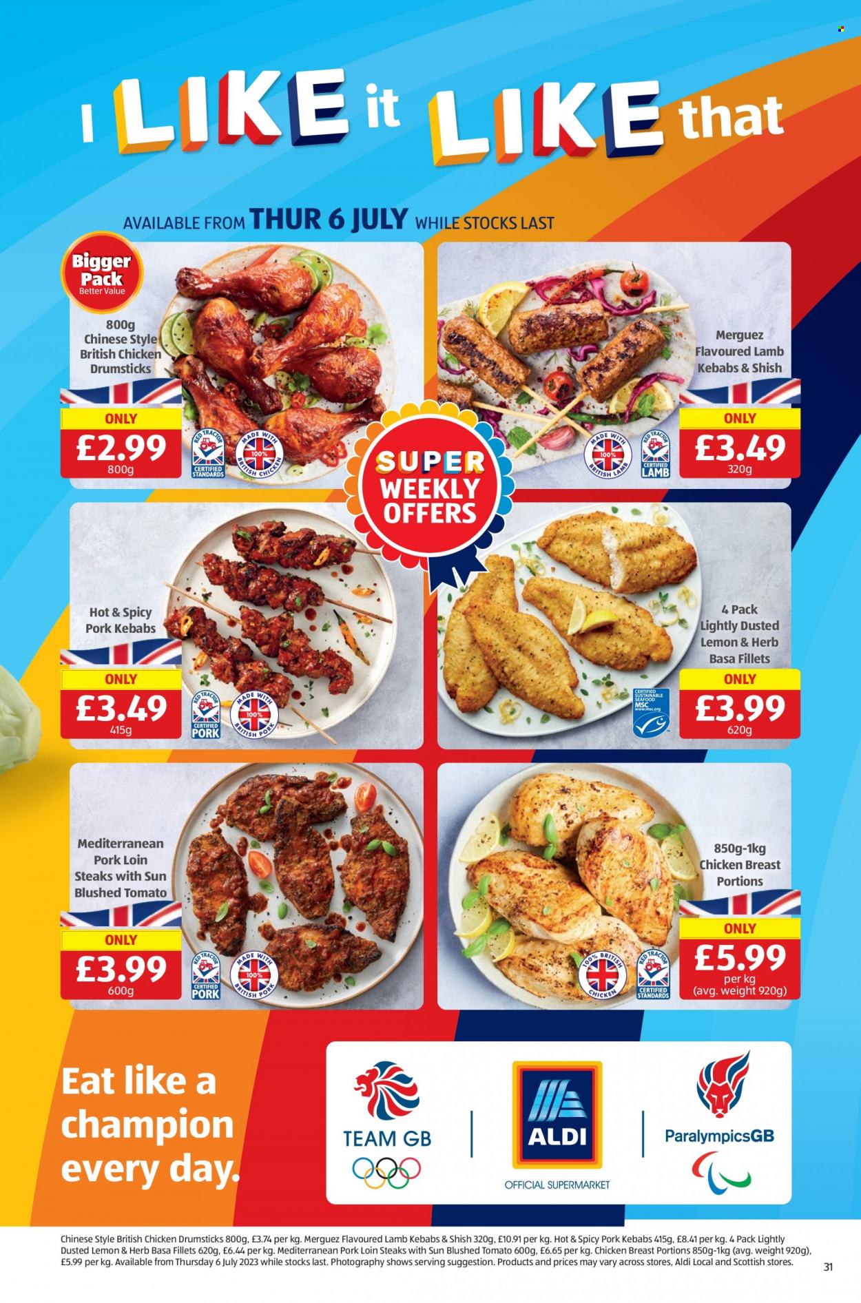 Aldi offer - 06/07/2023 - 09/07/2023. Page 31