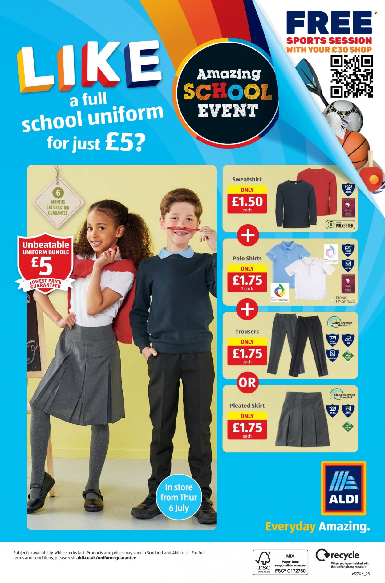 Aldi offer - 06/07/2023 - 09/07/2023. Page 32