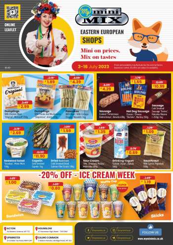 MyMINIMIX offer  - 03/07/2023 - 16/07/2023.