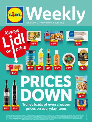 Lidl offer  - 13/07/2023 - 19/07/2023.