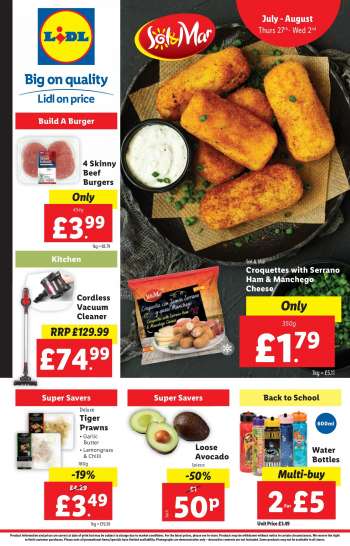 Lidl offer  - 27/07/2023 - 02/08/2023.