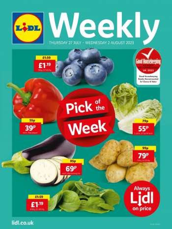 Lidl offer  - 27/07/2023 - 02/08/2023.