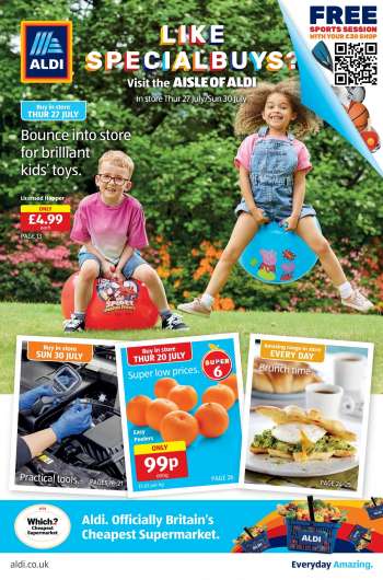 Aldi offer  - 27/07/2023 - 30/07/2023.