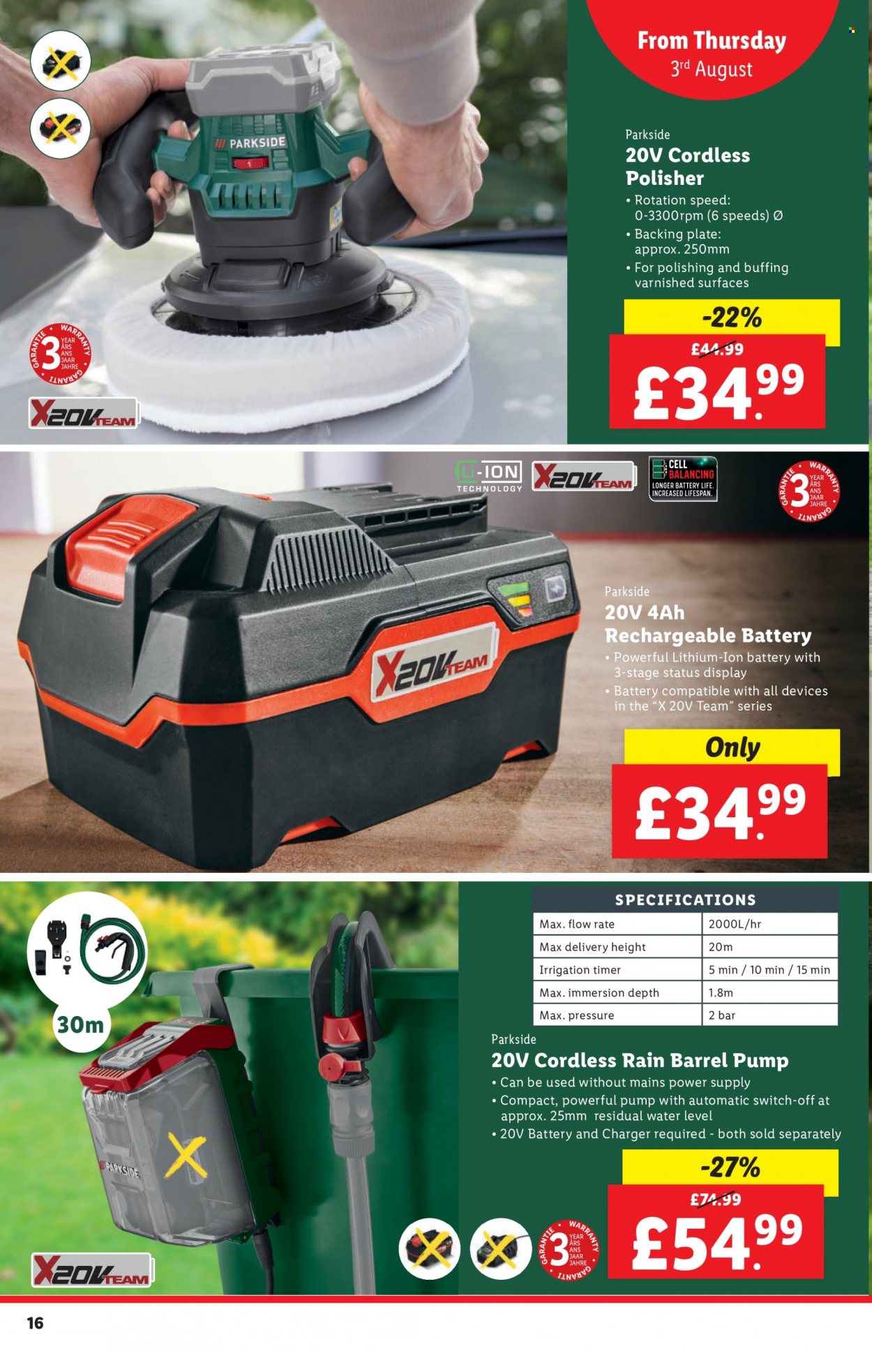 Lidl offer - 03/08/2023 - 03/08/2023. Page 16