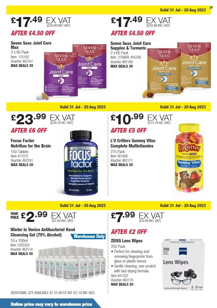 Costco offer - 31/07/2023 - 20/08/2023. Page 14