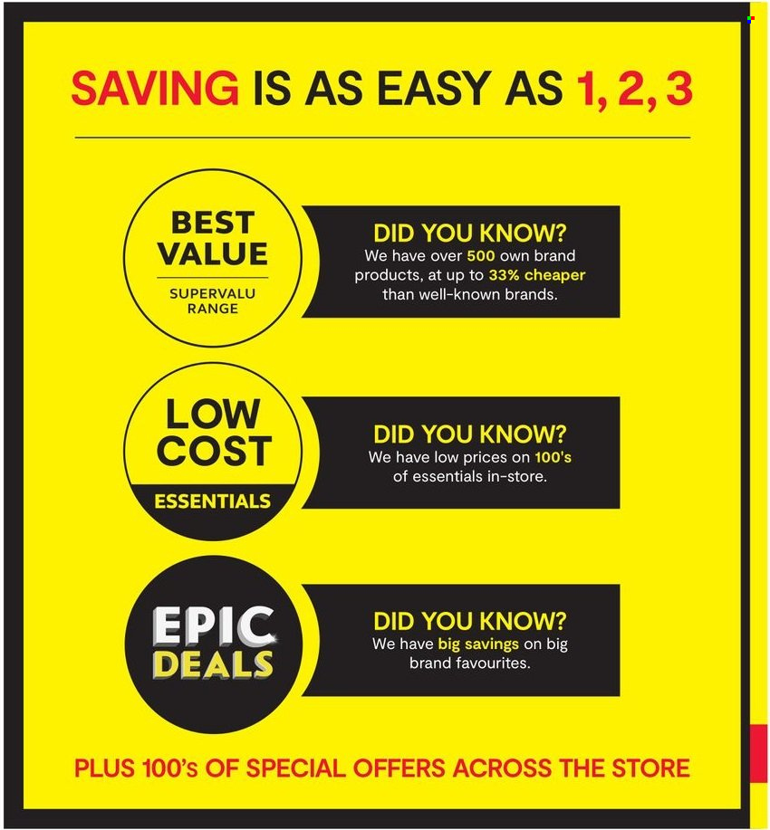 SuperValu offer - 31/07/2023 - 19/08/2023. Page 2