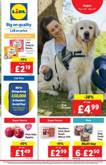 Lidl offer  - 10/08/2023 - 16/08/2023.