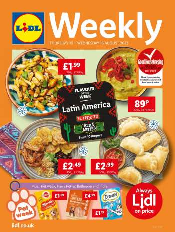 Lidl offer  - 10/08/2023 - 16/08/2023.