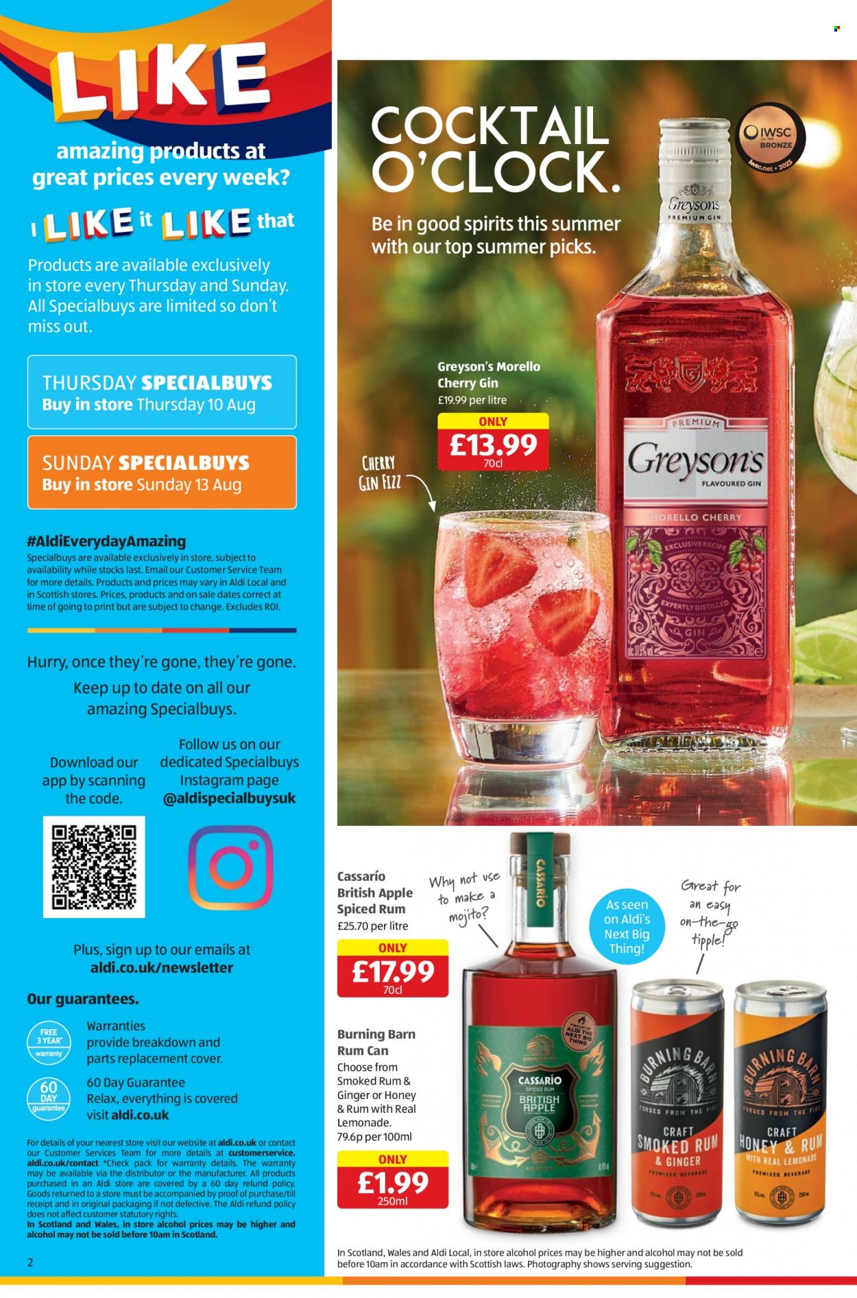Aldi offer - 10/08/2023 - 13/08/2023. Page 2