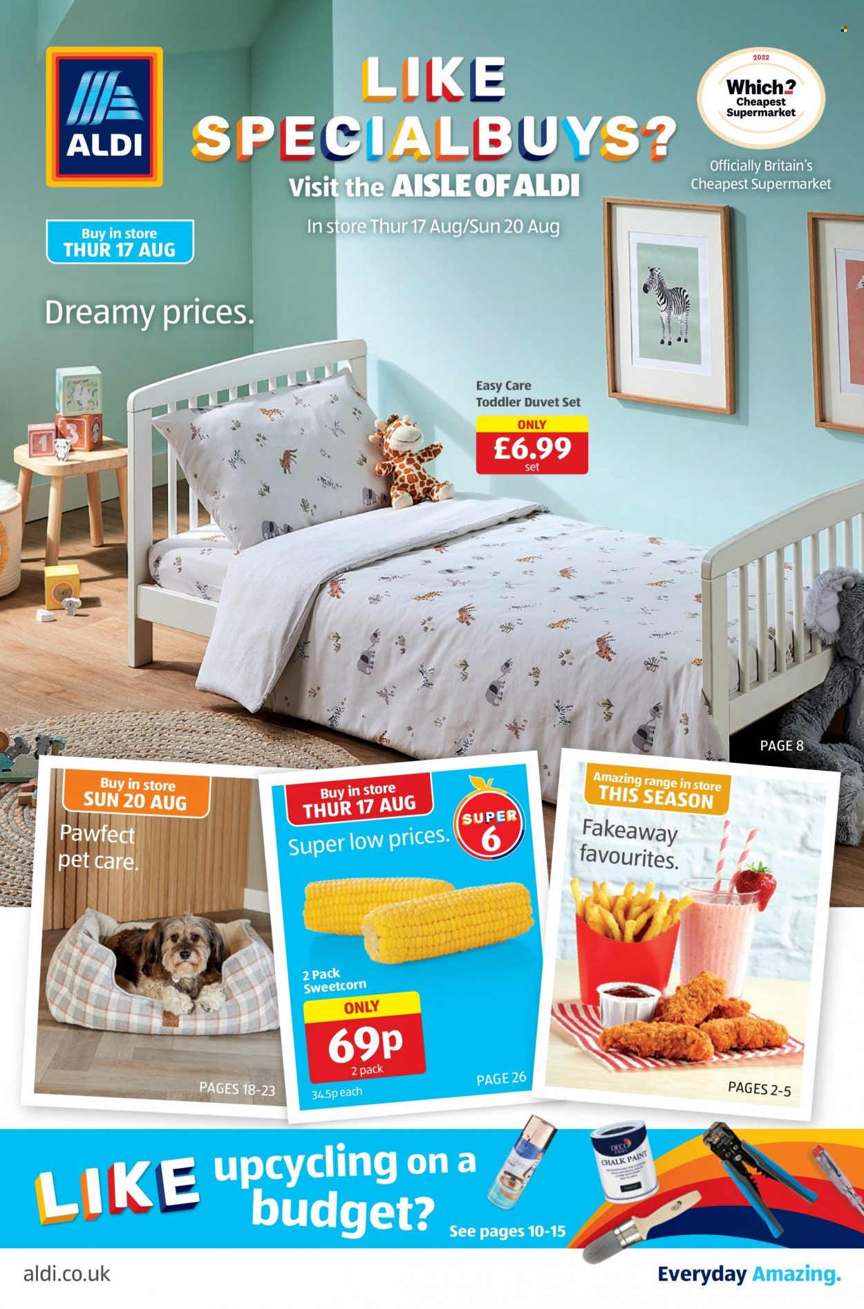 Aldi offer - 17/08/2023 - 20/08/2023. Page 1