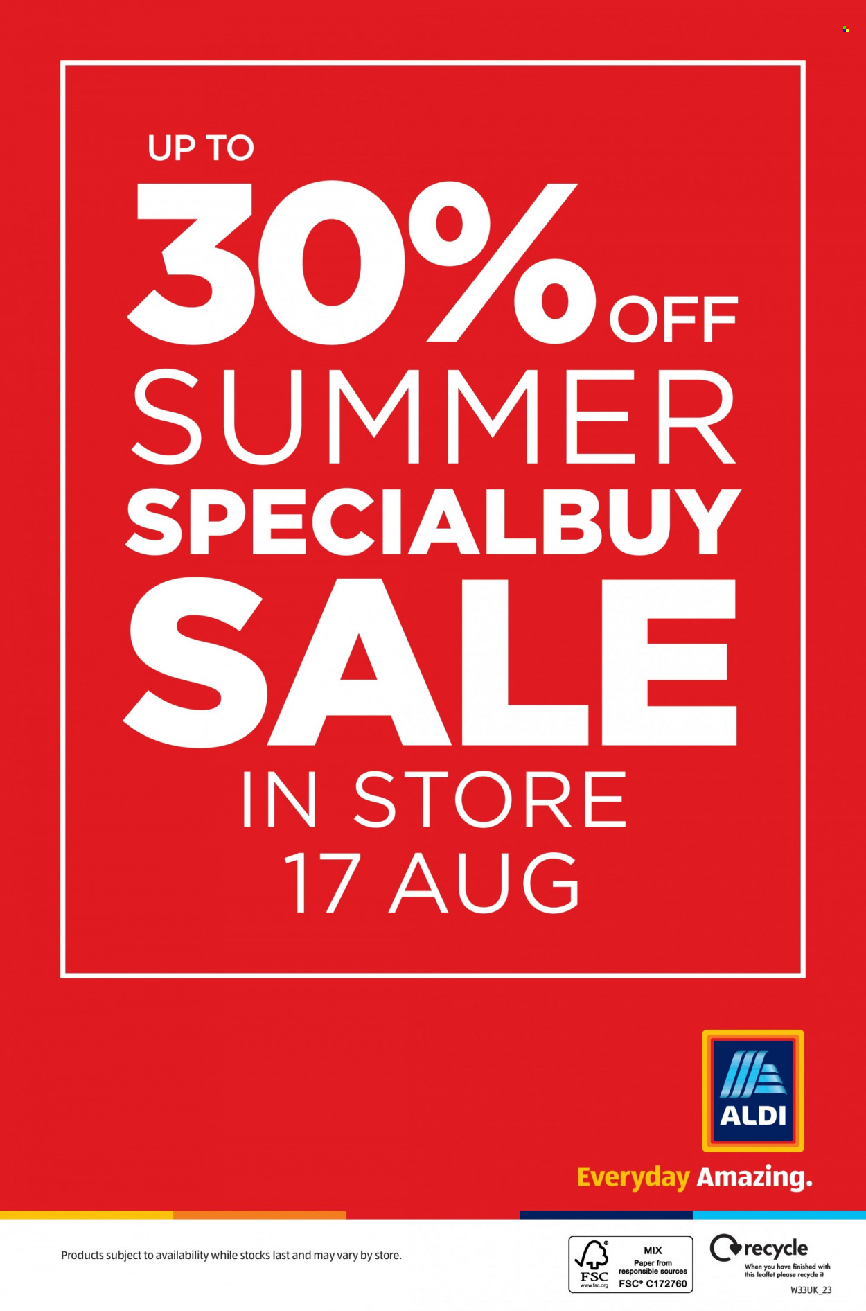 Aldi offer - 17/08/2023 - 20/08/2023. Page 28