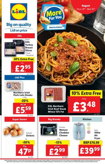 Lidl offer  - 24/08/2023 - 30/08/2023.