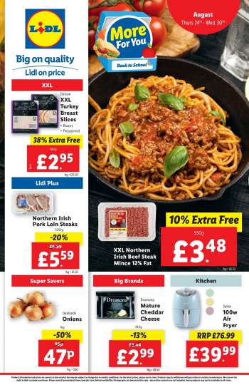 Lidl offer  - 24/08/2023 - 30/08/2023.