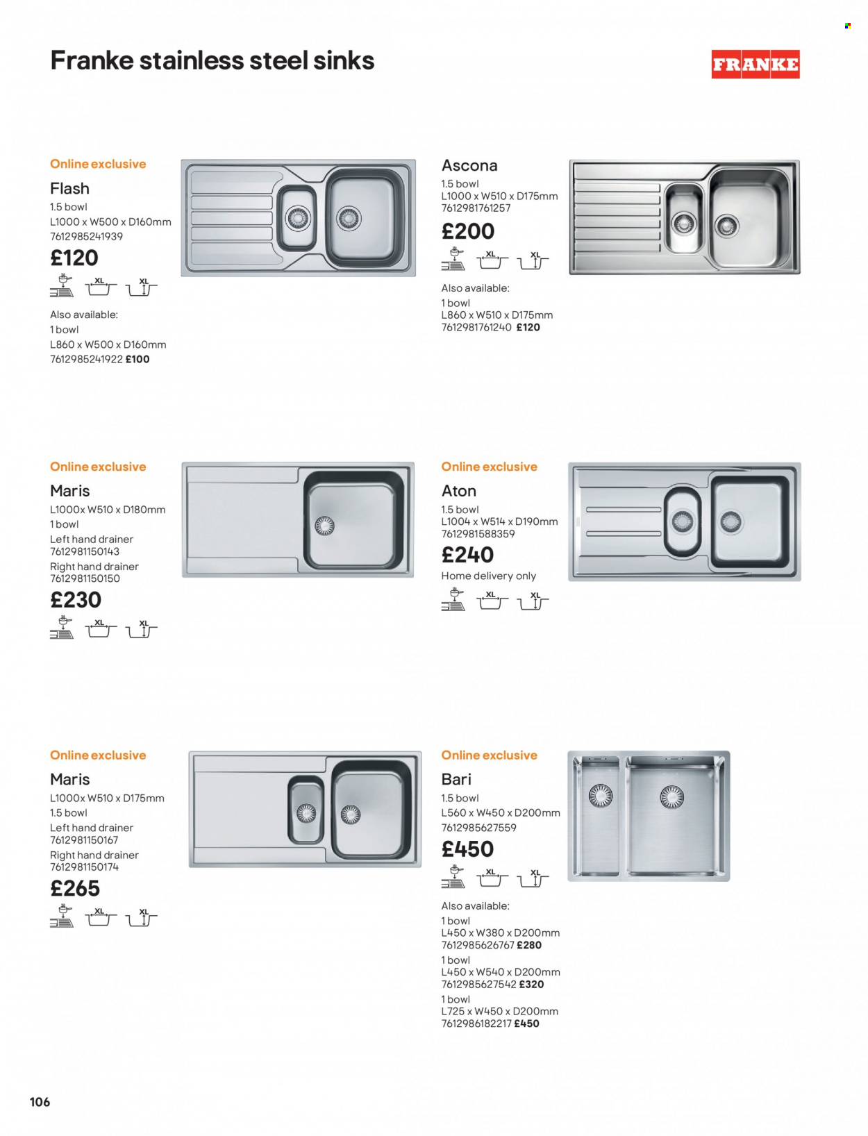 B&Q offer. Page 106