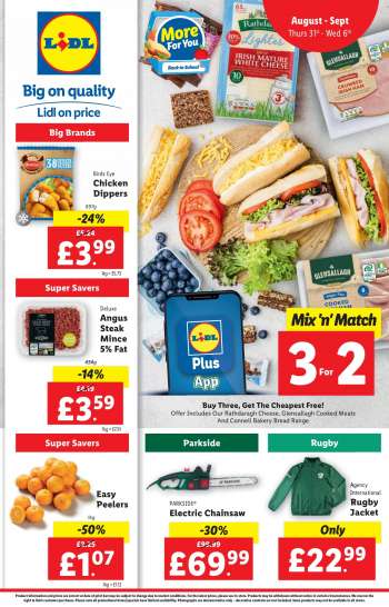 Lidl offer  - 31/08/2023 - 06/09/2023.
