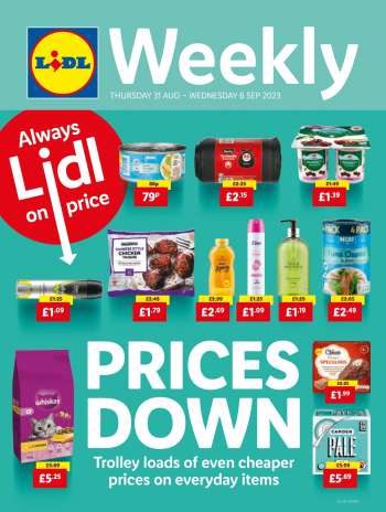 Lidl offer  - 31/08/2023 - 06/09/2023.